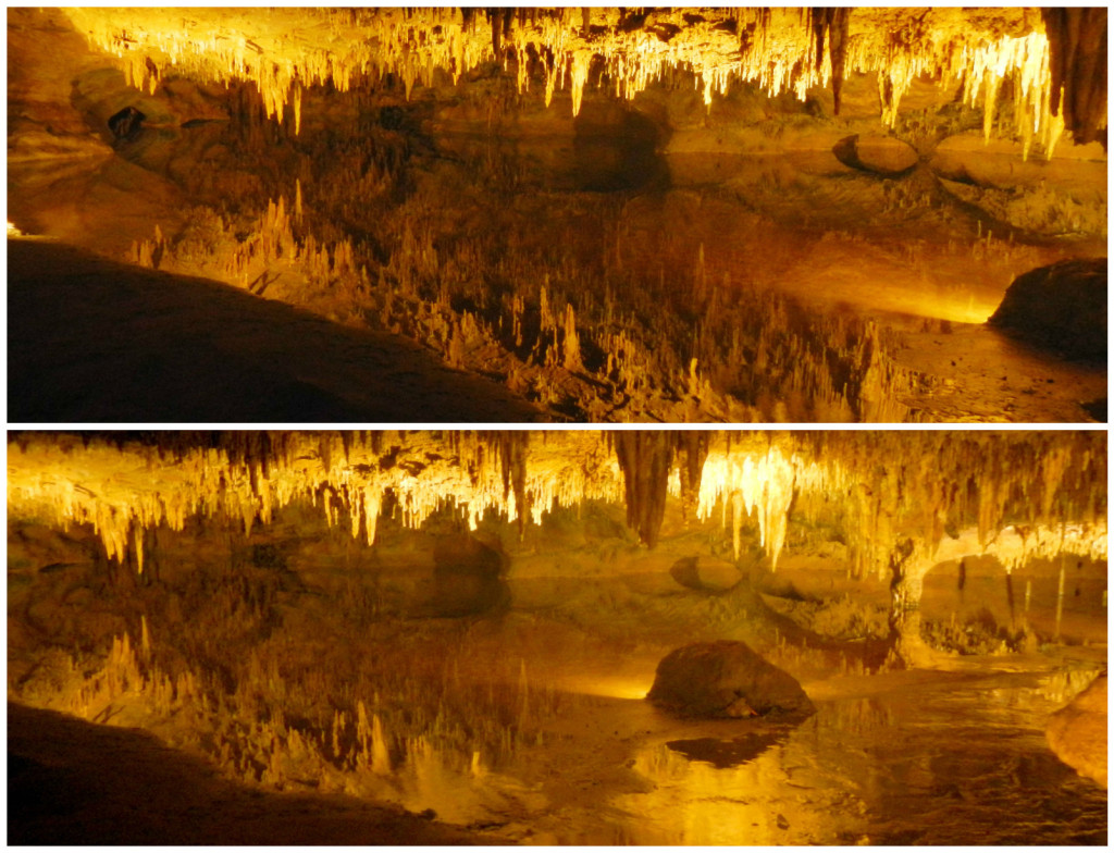 Green Lake - the largest body of water in the cavern