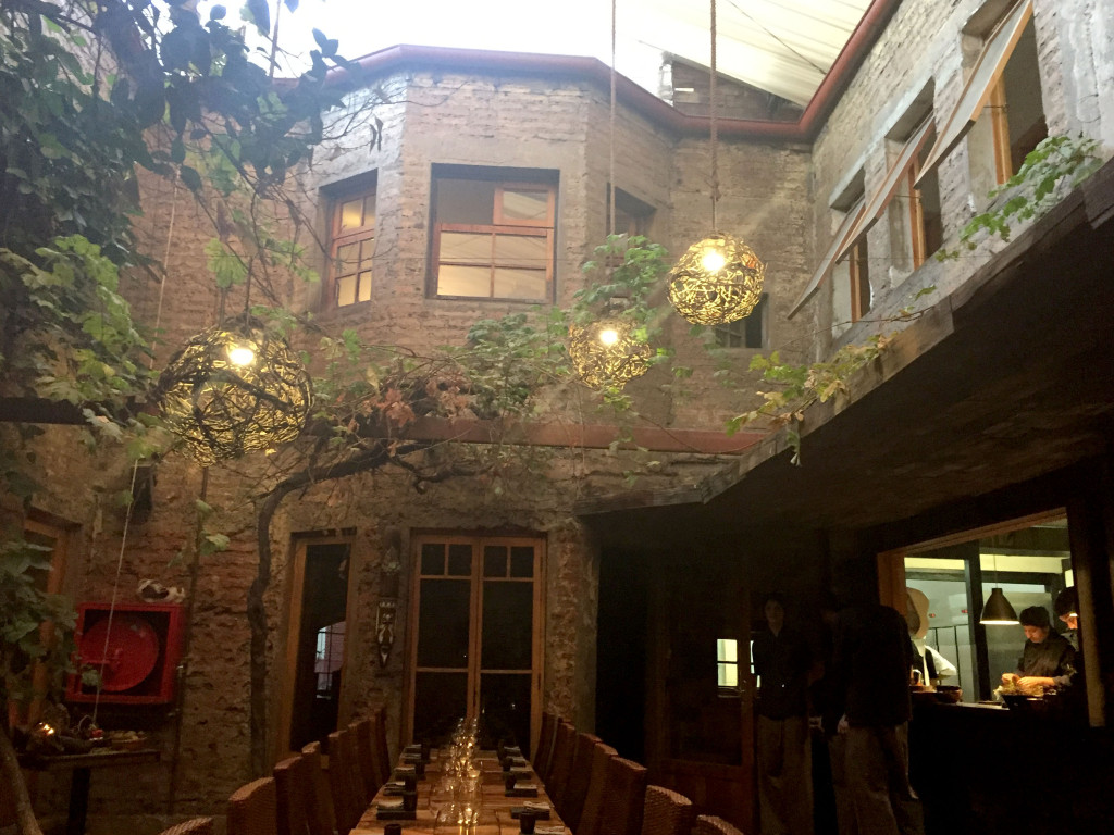 There was indoor and "open air" seating - we got lucky to get a table in the open air side. You can see the kitchen while listening to indigenous music.