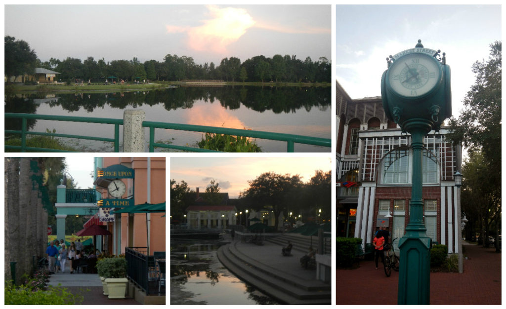 Lots of waterways. Bottom Center: You can kinda make out the rocking chairs overlooking the water.