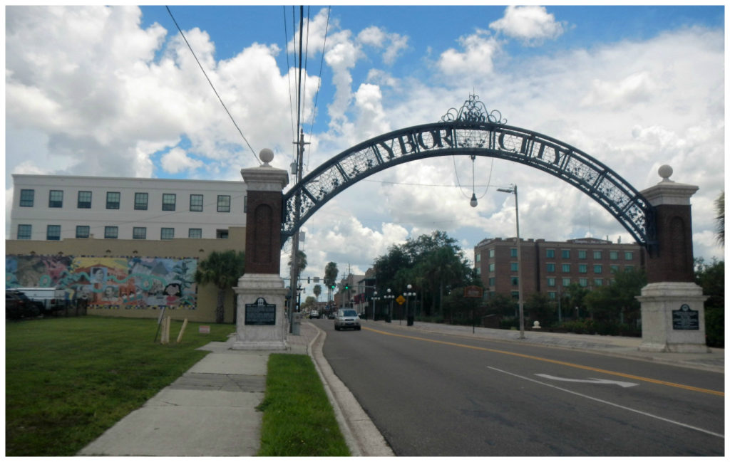 Ybor City gate.