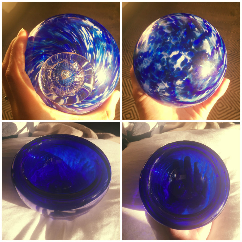 Top: Sea Float by Sam. Bottom: Bowl by Jon.