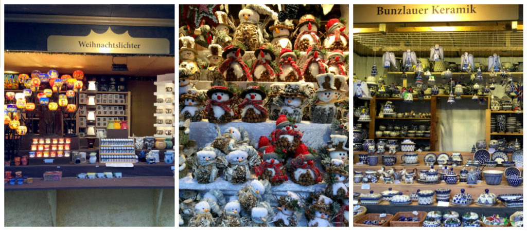 A closer look at some of the Christmas Market wares.