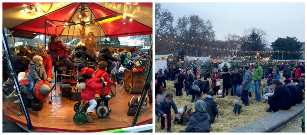 Karlsplatz market had the most "alpine" vibe, for lack of a better descriptor. I've never seen a play-pile of straw until now!