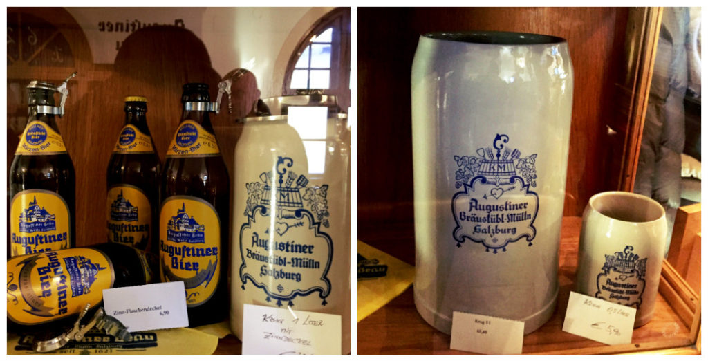 A couple of souvenir steins (wow A 5L stein!). I've also never seen a top for beer bottles like that!